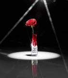 Waterford Crystal red bud vase 18cm (British brand)
