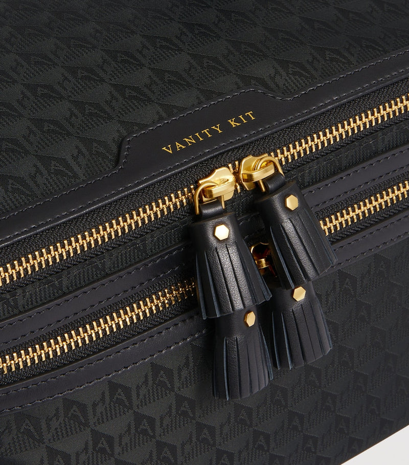 Anya Hindmarch Jacquard Logo Vanity Kit Bag - British product