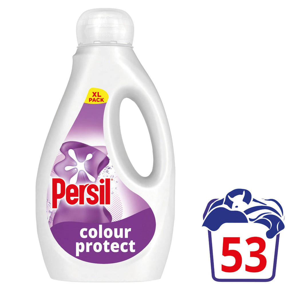 Persil Laundry Washing Liquid Detergent Colour 53 Washes 1.431L