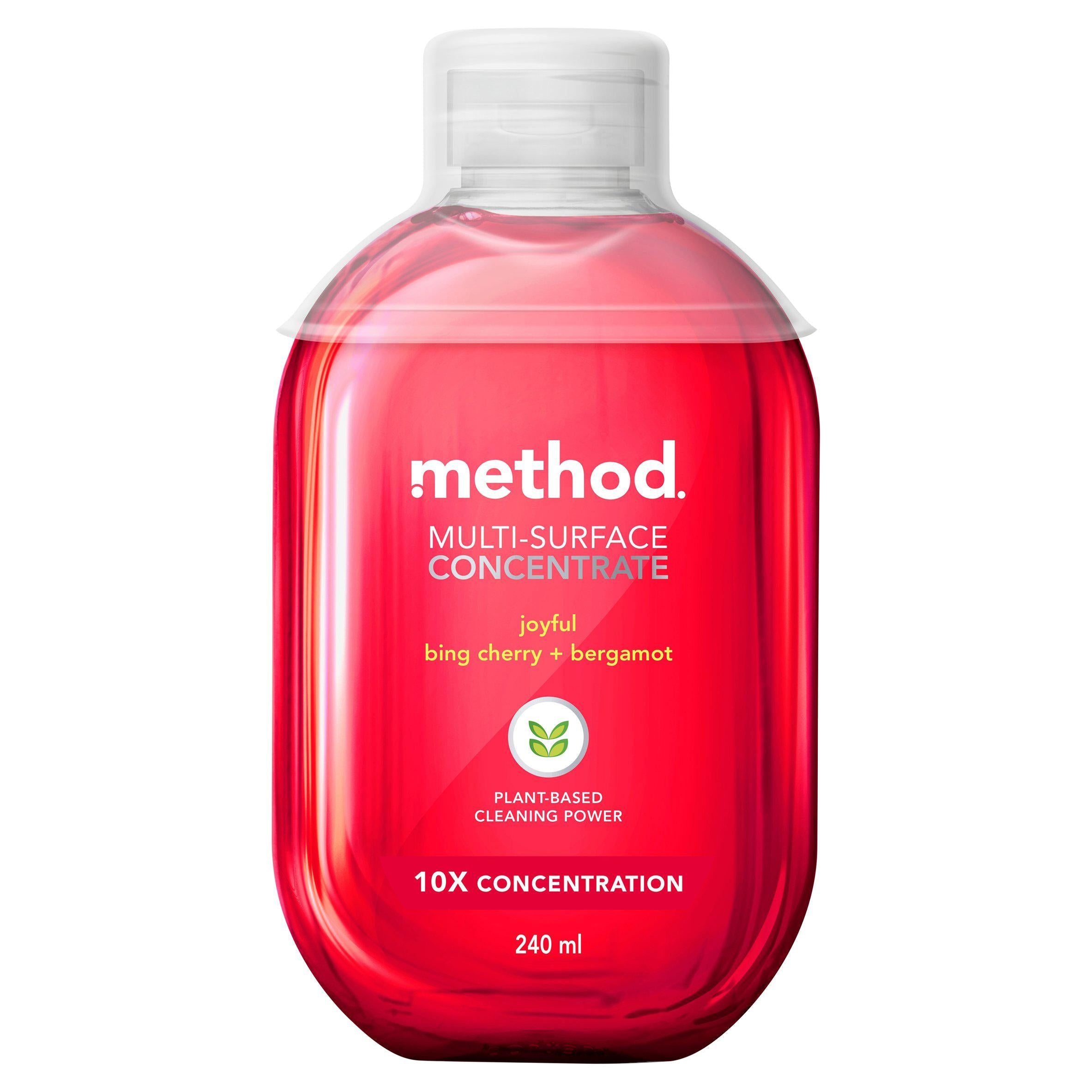 Method Multi Surface Concentrate Joyful Bing Cherry & Bergamot 240ml GOODS Sainsburys   