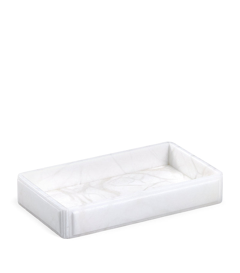 Labrazel alabaster tray, Claudia collection, 14cm x 24cm, UK version