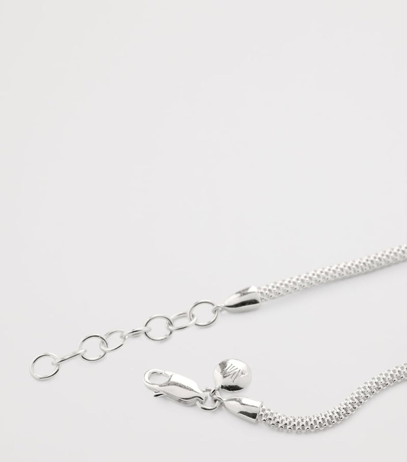 Monica Vinader Heirloom chain bracelet sterling silver, UK version