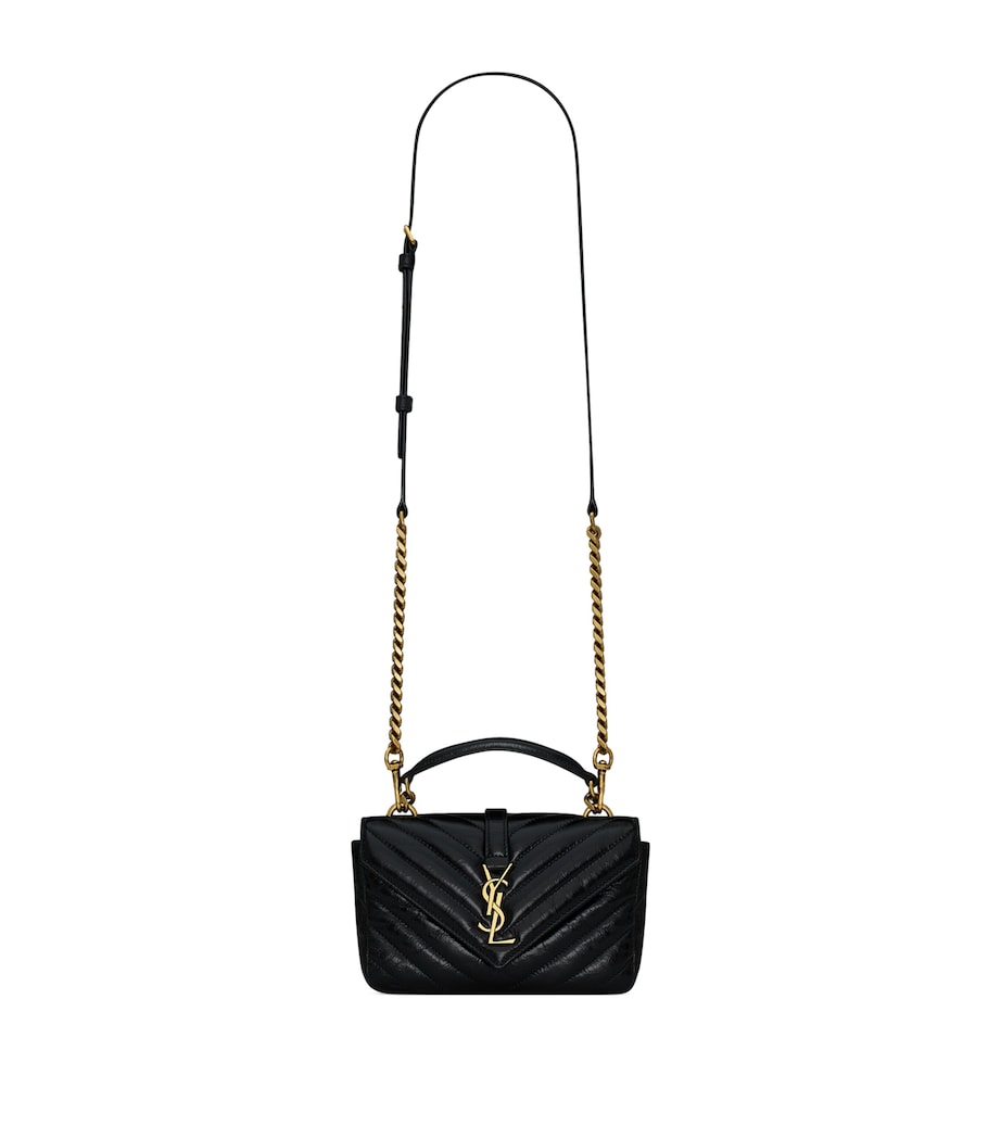 Saint Laurent Mini College matelassé shoulder bag (British brand)