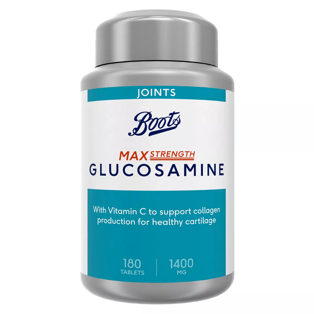 Boots Max Strength Glucosamine - 180 Tablets (6 month supply)