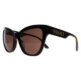 Versace brown cat eye sunglasses, imported from the UK