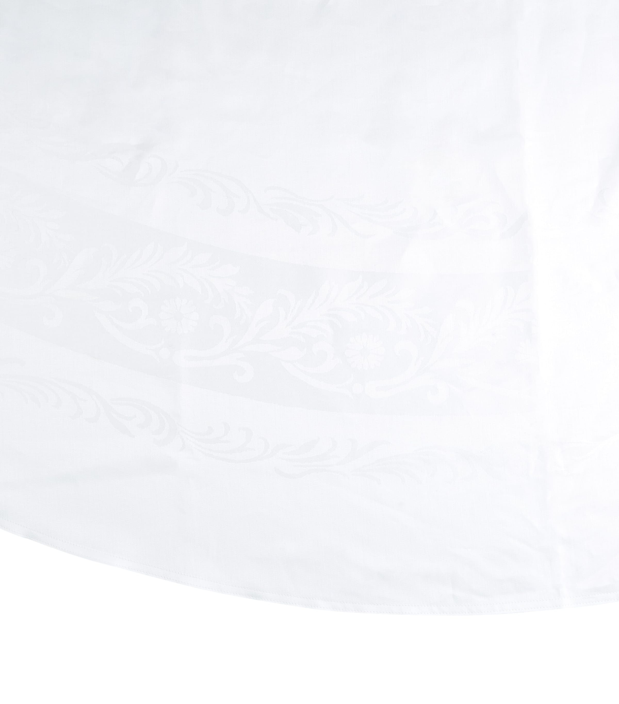 Thomas Ferguson Linen Double Damask Tablecloth 274cm x 274cm (British brand)
