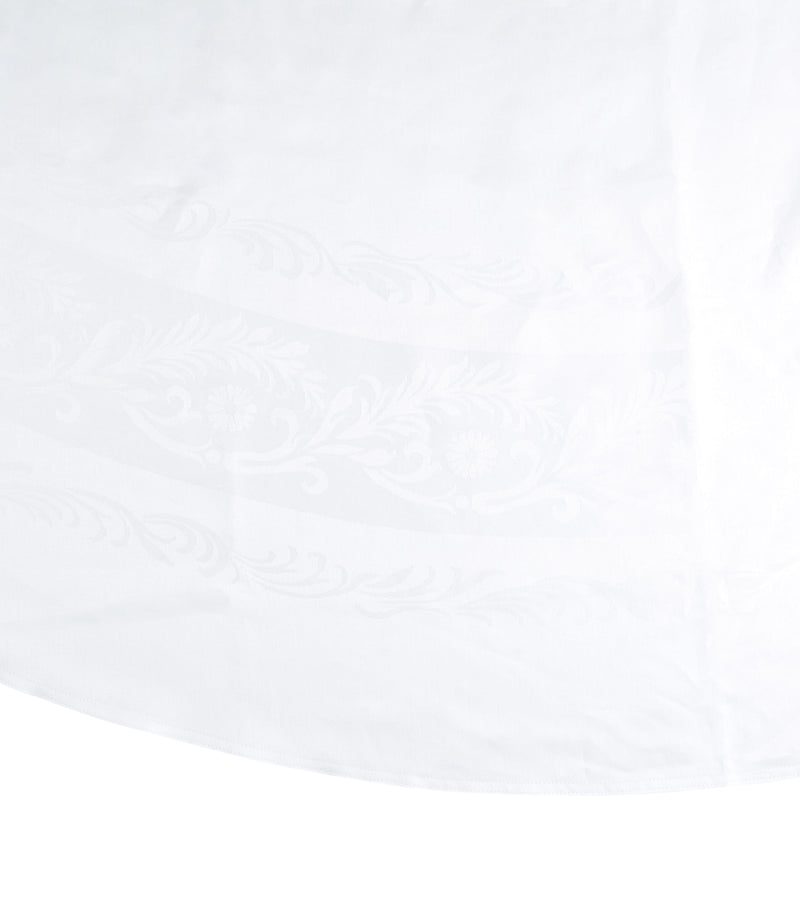 Thomas Ferguson Linen Double Damask Tablecloth 274cm x 274cm (British brand)