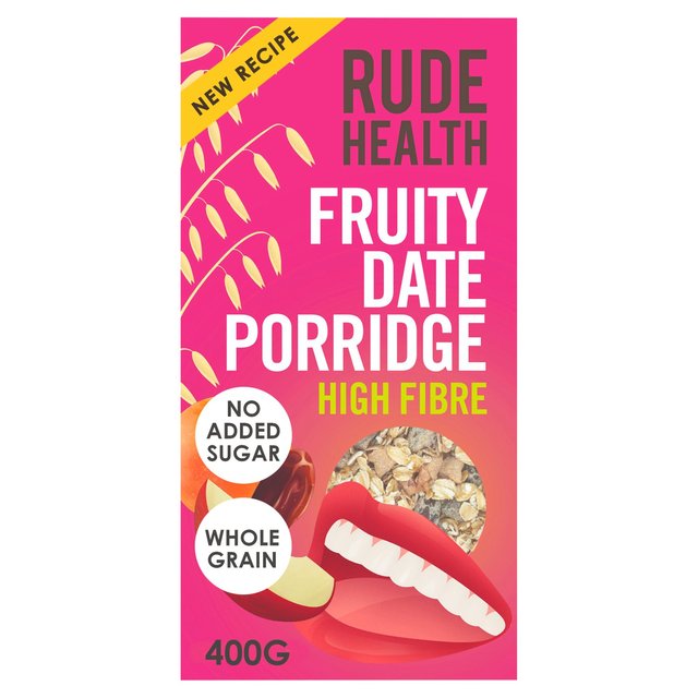 Rude Health Fruity Date Porridge   400g Cereals M&S   