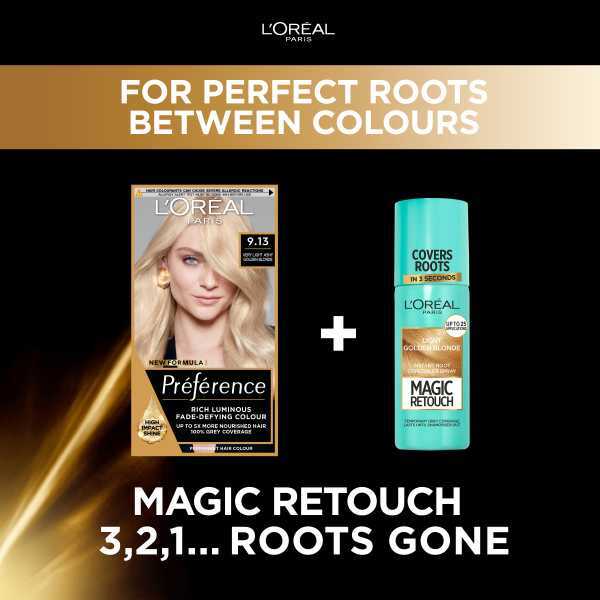 Preference Infinia Light Beige Hair Dye, imported from the UK