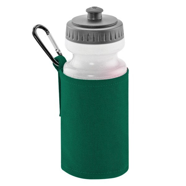 Quadra Water Bottle And Fabric Sleeve Holder GOODS Superdrug Bottle Green  