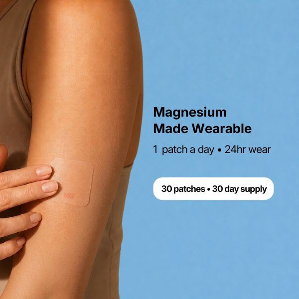 The Wonder Patch 30 magnesium patches (British brand)