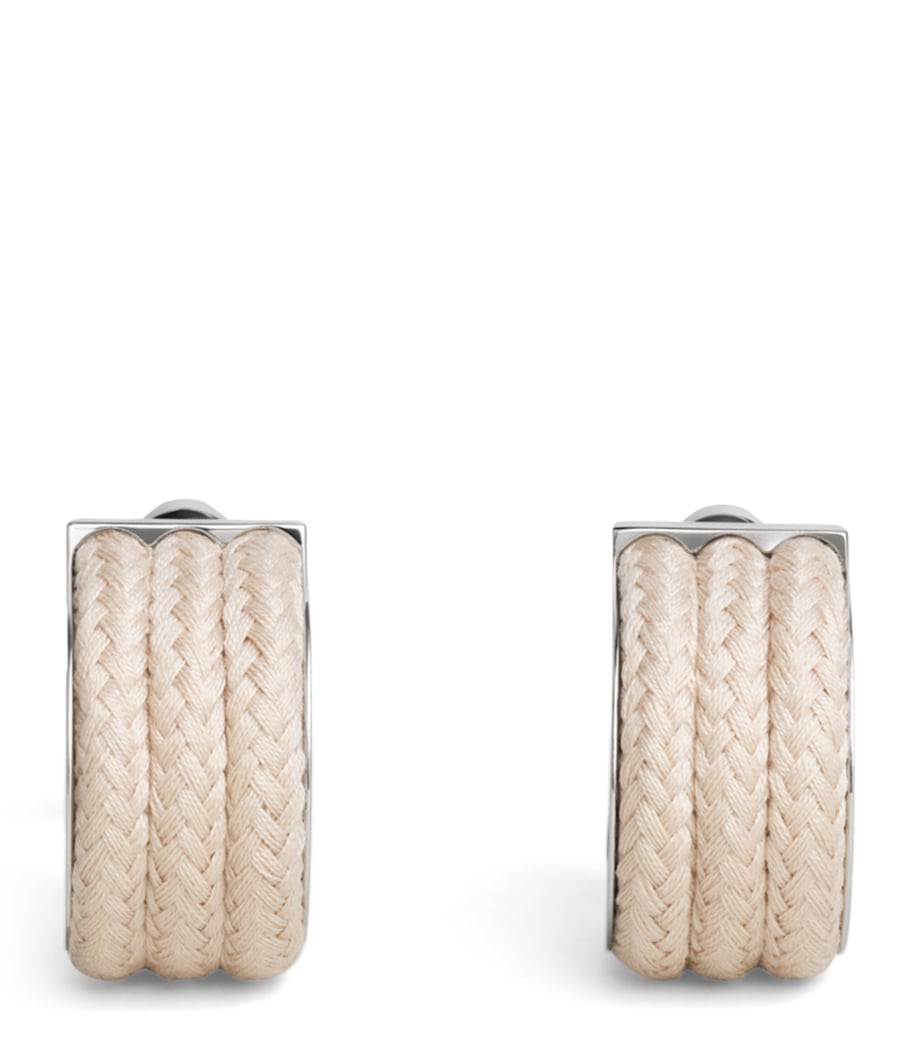 Alaïa corded hoop earrings, UK version
