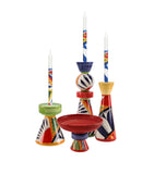 Dolce&Gabbana Casa ceramic candle holder foulard print large - British product