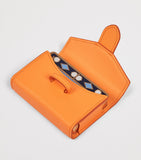 Smythson calfskin Panama playing cards case set - British product