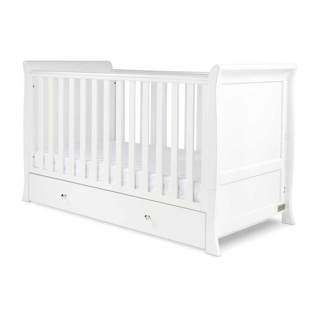 Ickle Bubba Snowdon Classic Cot Bed - White