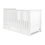 Ickle Bubba Snowdon Classic Cot Bed and Sprung Mattress - White GOODS Boots   