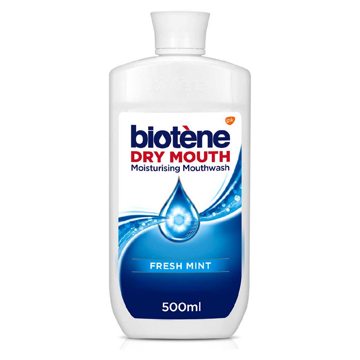 Biotene Dry Mouth Moisturising Mouthwash in Fresh Mint 500ml GOODS Boots   