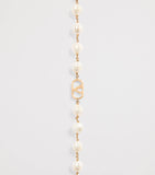 Valentino Garavani faux pearl VLogo bracelet - British product