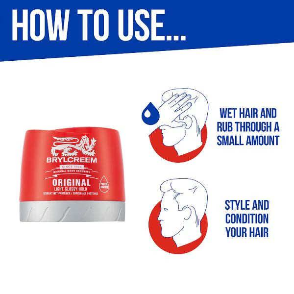 Brylcreem Protein Enriched Hair Cream 250ml - British product