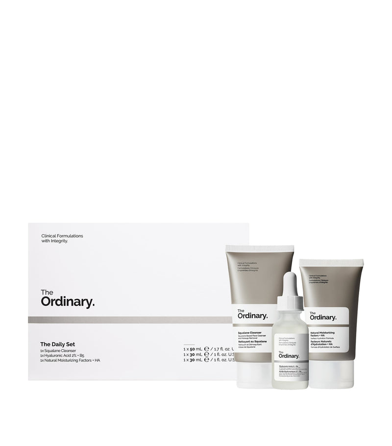 The Ordinary Daily Set skincare gift set (British brand)