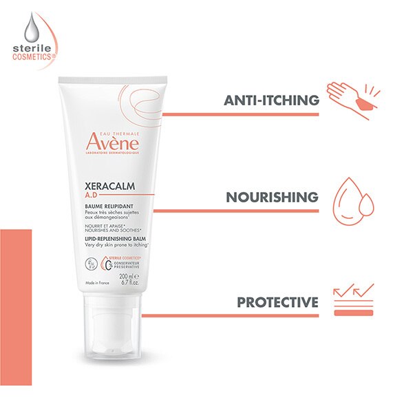 Avène XeraCalm A.D. Balm Moisturiser Dry, Itchy Skin 200ml GOODS Superdrug   