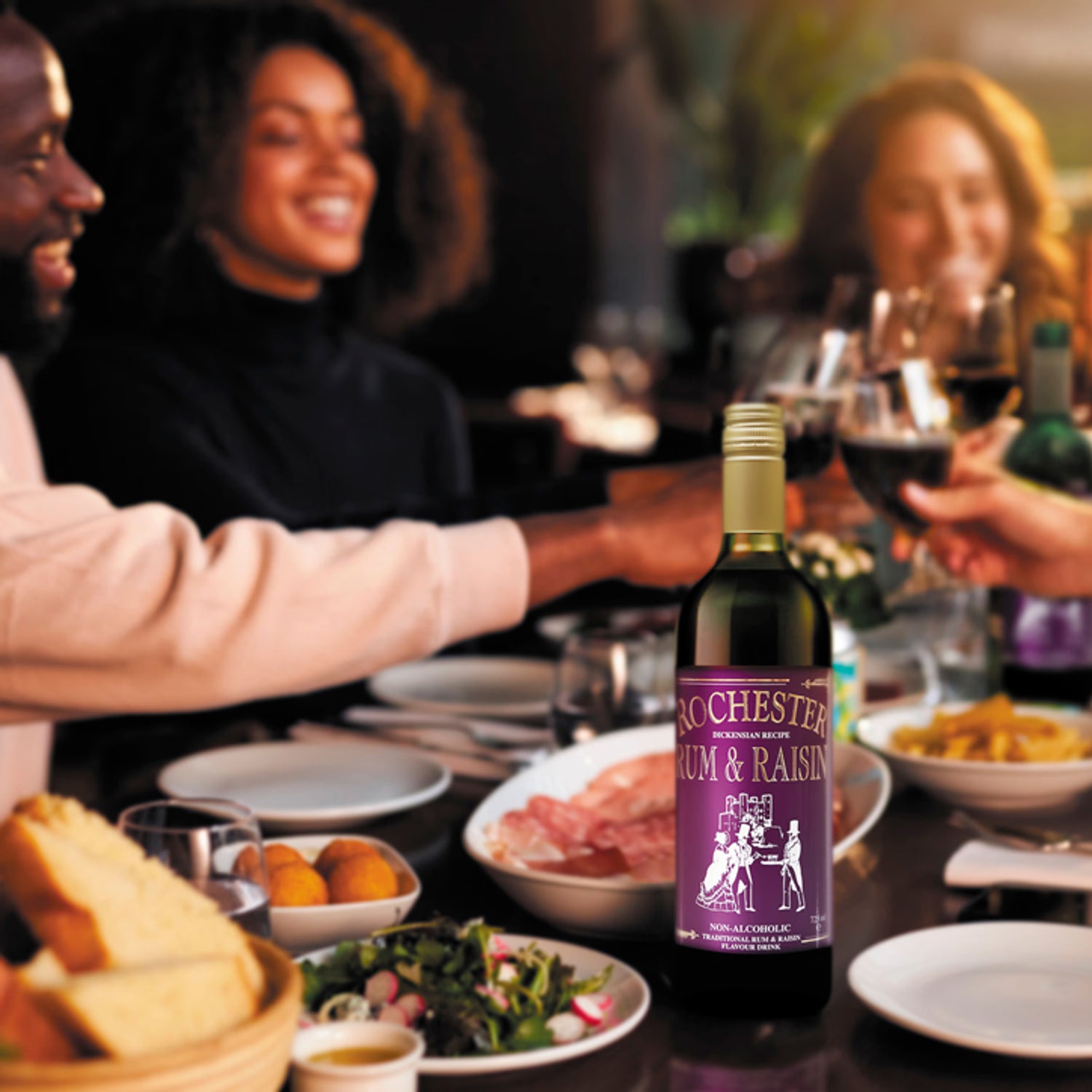 Rochester Rum and Raisin Drink 725ml, imported from the UK