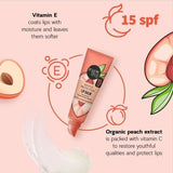 Organic Shop Gentle Protection Lip Balm SPF 15 10ml, imported from the UK