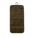 Bric's travel garment bag in olive hue - British product