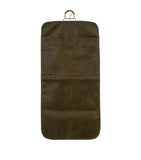 Bric's travel garment bag in olive hue - British product
