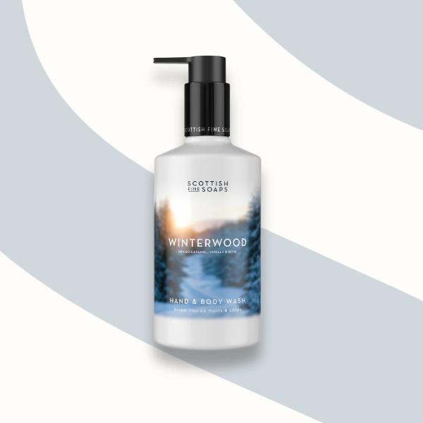 Scottish Fine Soaps Winterwood Hand & Body Wash 300ml, UK version