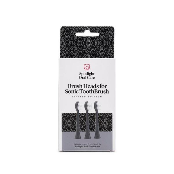 Spotlight Oral Care sonic head replacements pack (British brand)