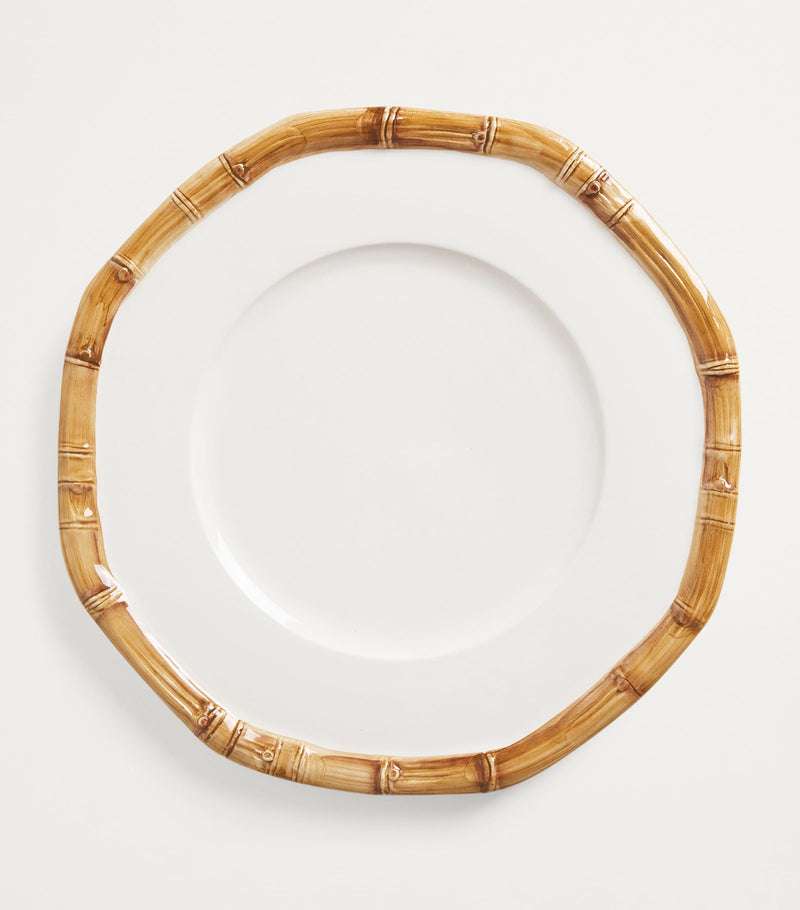 Les Ottomans ceramic bamboo plate 32cm, UK version