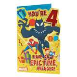 Avengers 4th Birthday Card Miscellaneous M&S   