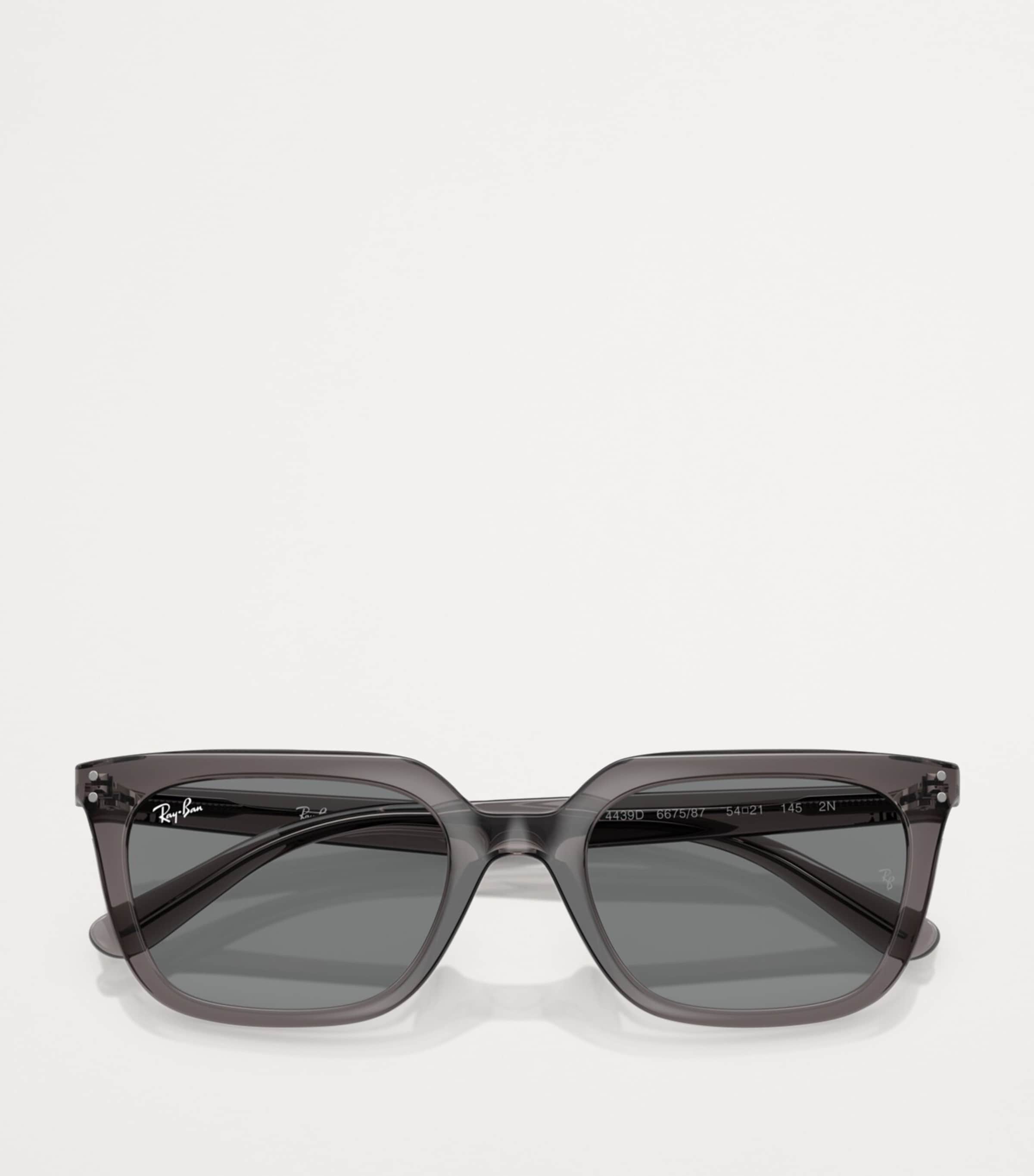 Ray-Ban RB4439D sunglasses curved pillow shape (British brand)