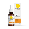 Cannaray CBD oil drops orange flavour 1500mg 30ml, imported from the UK