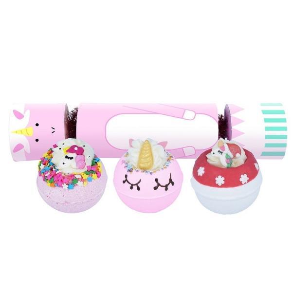 Bomb Cosmetics unicorn bath blaster gift set - British product