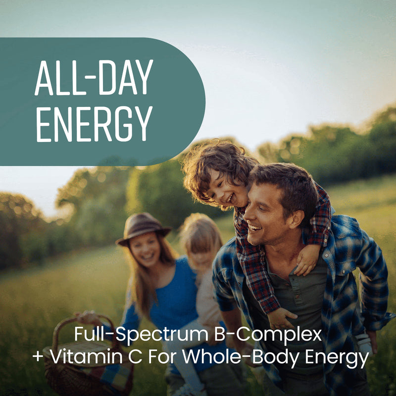 VitaBright methylated B complex with Vitamin C 120 tablets (British brand)