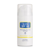 SOS SPF 50 Sun Cream Face 100ml (British brand)