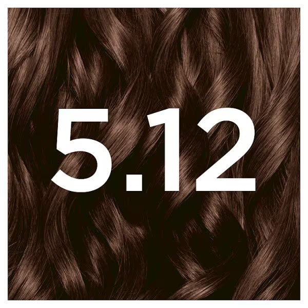 Garnier Nutrisse Glacial Brown permanent hair dye pack, UK version.