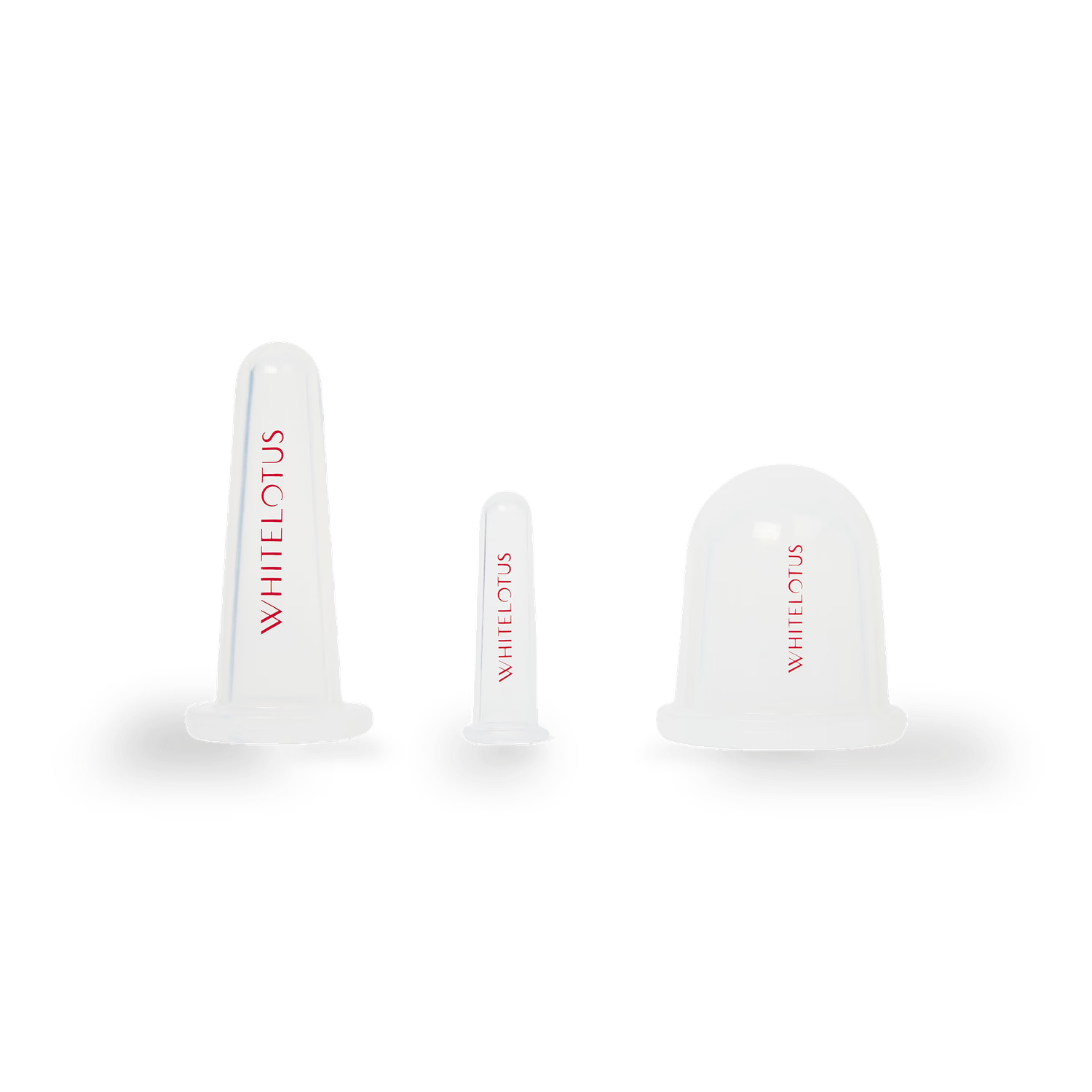 White Lotus Beauty cupping set 3-piece, imported from the UK