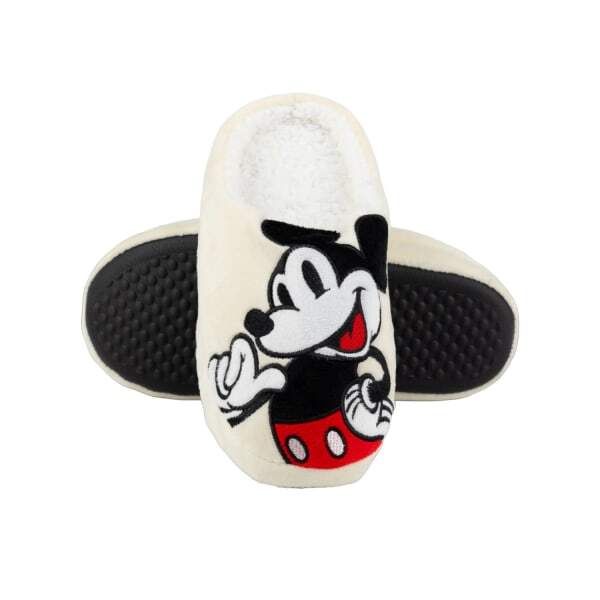 Disney Womens Mickey Mouse Slippers (3-4) GOODS Superdrug   