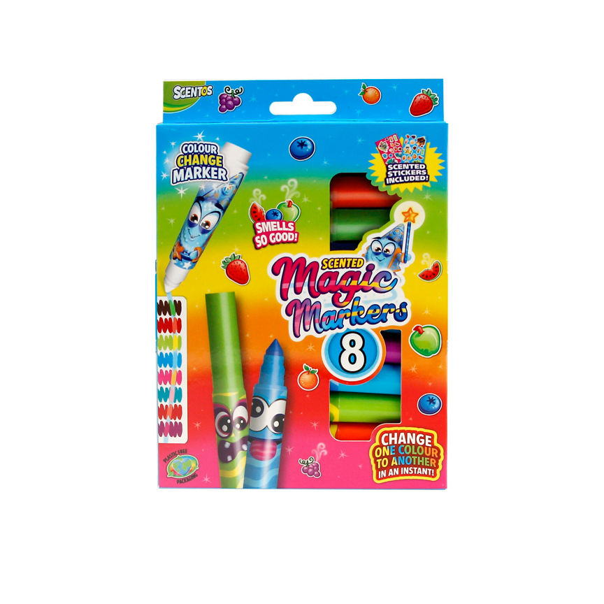 Scentos Scented Markers 8 Pack