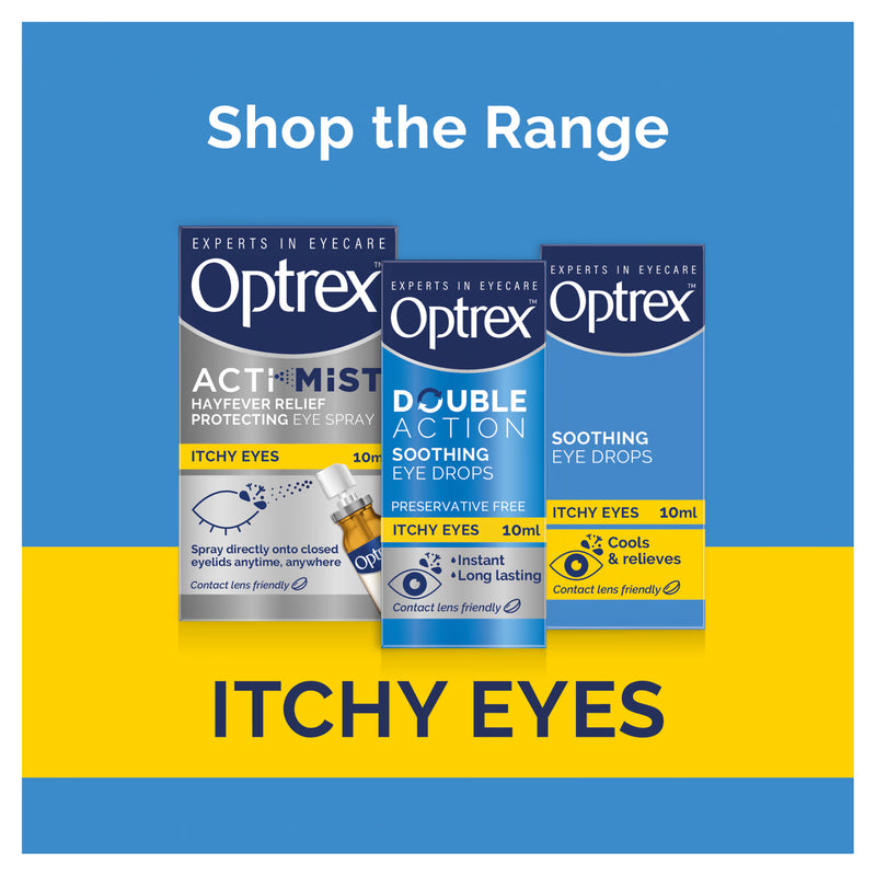 Optrex soothing eye drops for itchy eyes (British brand)