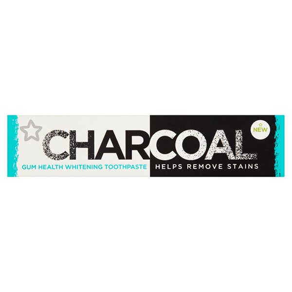 Superdrug Charcoal Gum Health Toothpaste 75ml GOODS Superdrug   