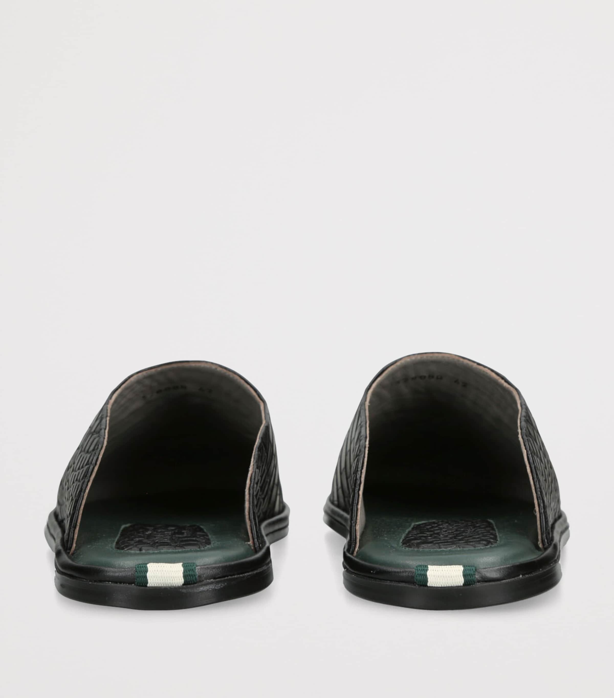 Brotini alligator leather mules - British product