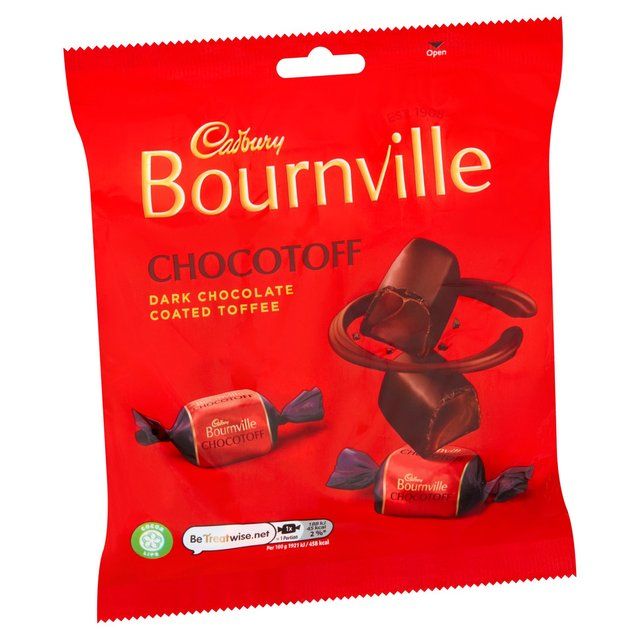 Cadbury Bournville Chocotoff Dark Chocolate Toffee Bag