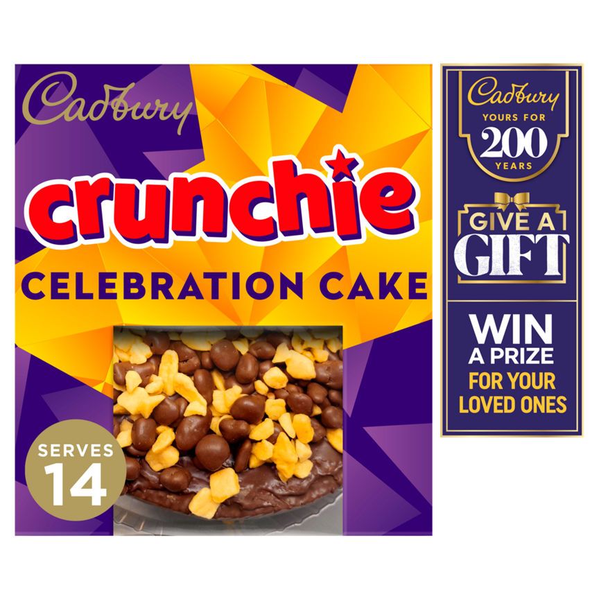 Cadbury Crunchie Celebration Cake