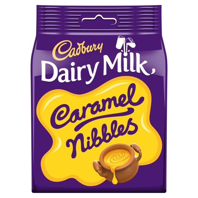 Cadbury Dairy Milk Caramel Nibbles Chocolate Bag Default Title