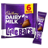 Cadbury Dairy Milk Little Bars Chocolate Multipack   6 x 18g