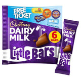 Cadbury Dairy Milk Little Bars Chocolate Multipack   6 x 18g